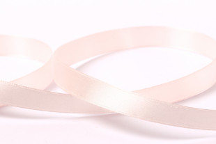 Лента атласная 12 мм ( 1/2 ") "Gamma" №004 бл.розовый 33 метра