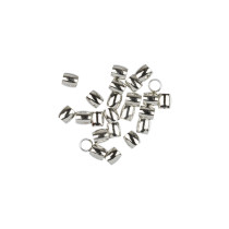 " Zlatka" Разделители для бусин FMK- G02 3. 3 x 3. 8 мм 25 шт 01 под серебро